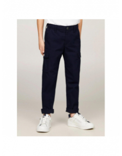 Pantalon cargo woven bleu marine garçon - Tommy Hilfiger