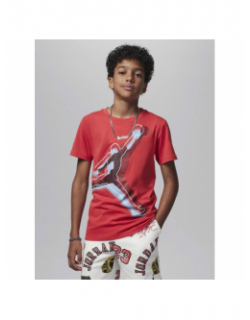 T-shirt jumpman hbr haze rouge enfant - Jordan