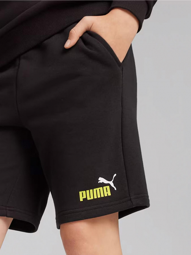 Short ess+2 noir garçon - Puma