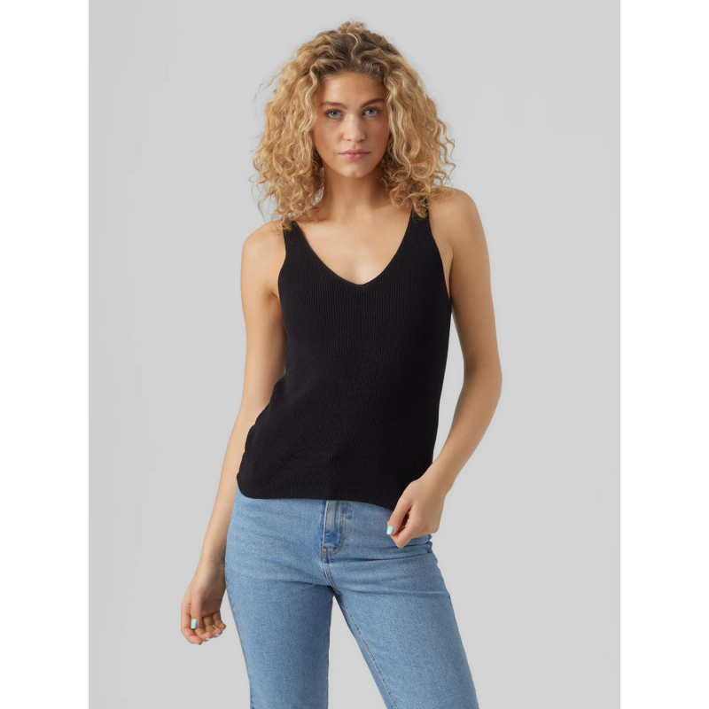 Débardeur en maille newlex sun noir femme - Vero Moda