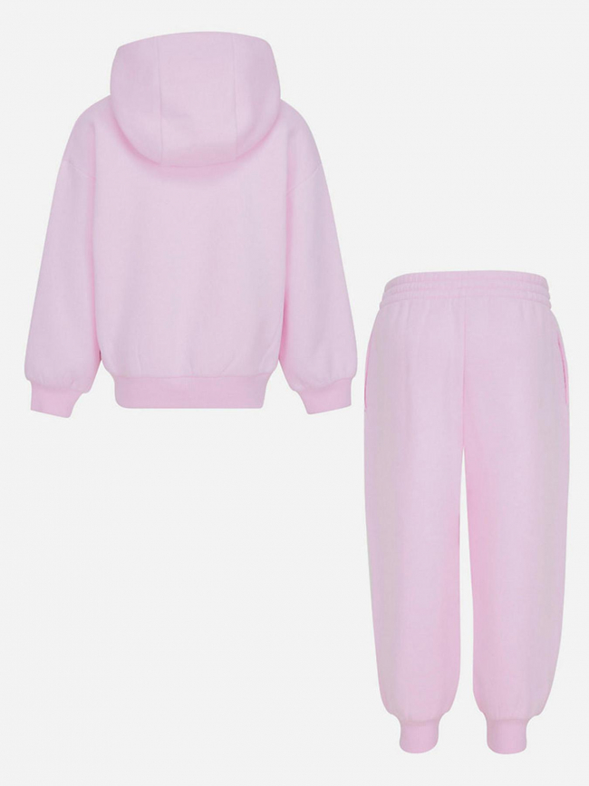 Ensemble sweat à capuche jogging rose bébé - Nike