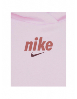 Ensemble sweat à capuche jogging rose bébé - Nike