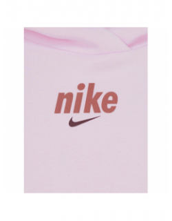 Ensemble sweat à capuche jogging rose enfant - Nike