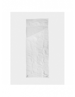 Drap de sac de couchage en coton blanc - Elementerre