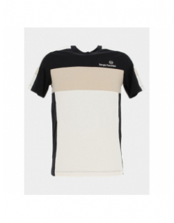 T-shirt libera logo noir homme - Sergio Tacchini