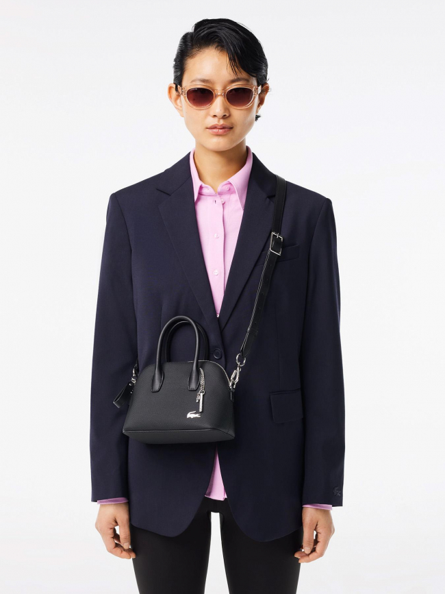 Sac mini xs bugatti noir femme - Lacoste