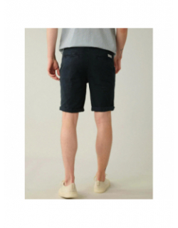 Bermuda mathy slim fit bleu homme - Deeluxe