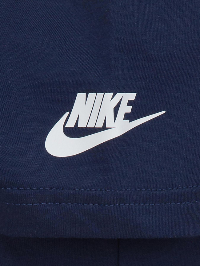 T-shirt futura evergreen bleu marine enfant - Nike