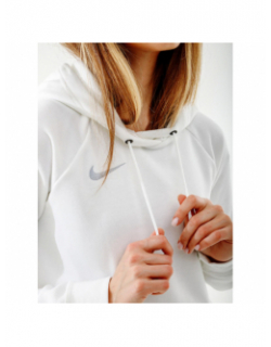 Sweat à capuche fleece park 20 blanc femme - Nike