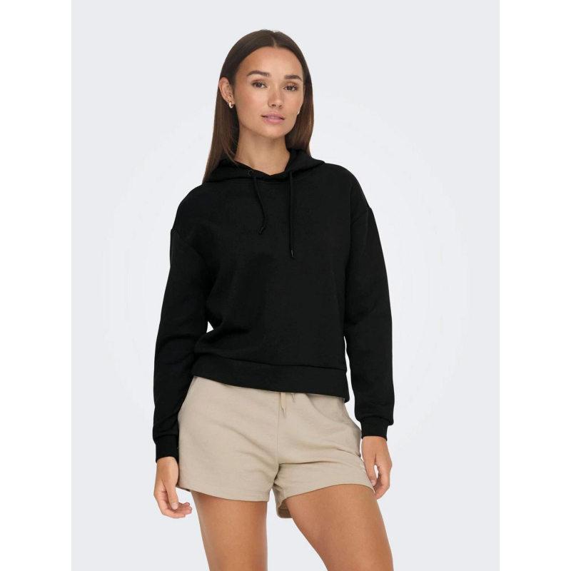 Sweat à Capuche Zip Femme Jack & Jones - Style Vintage, Poches Latérales, écussons Cuir - Confortable Et Durable