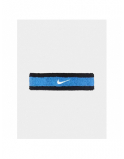 Bandeau éponge swoosh headband bleu - Nike