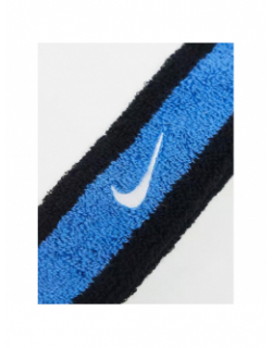 Bandeau éponge swoosh headband bleu - Nike