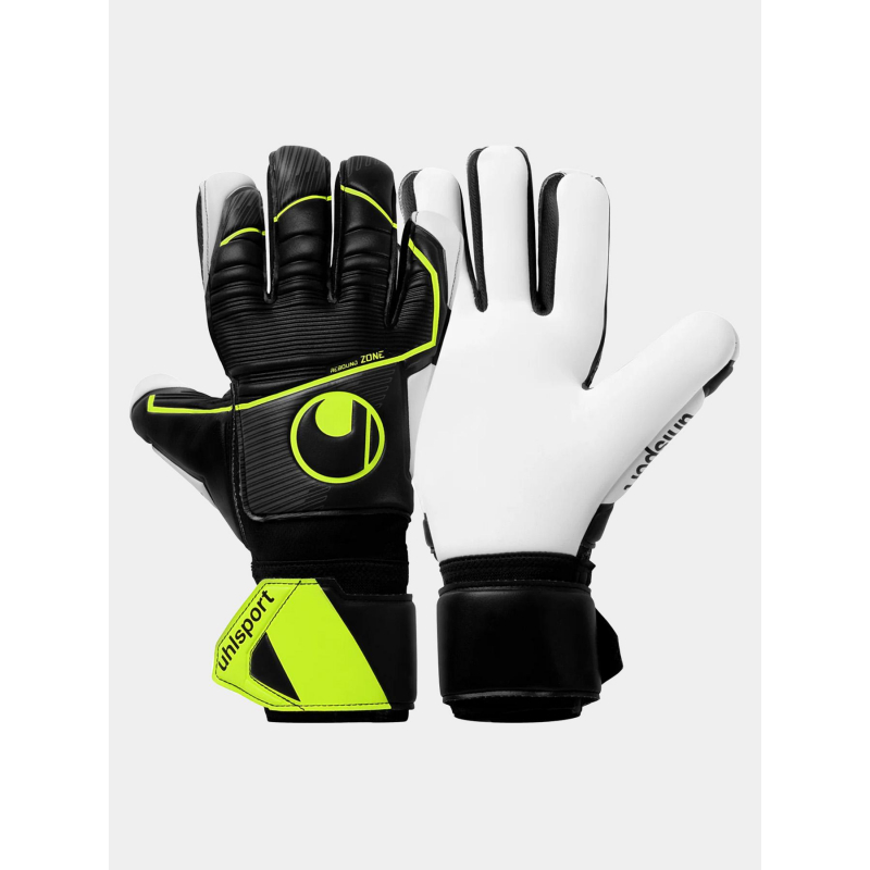 Uhlsport Gants Gardien De But Classic Soft - Latex Adhérent - Tissu Respirant - Fixation Poignet - Adultes Et Enfants