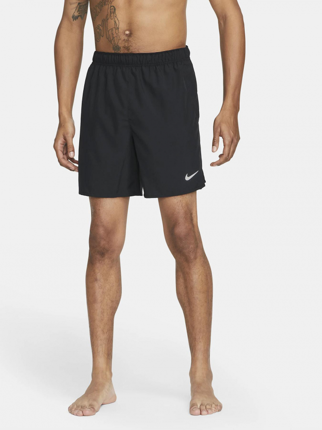 Short de running challenger dri fit noir homme - Nike