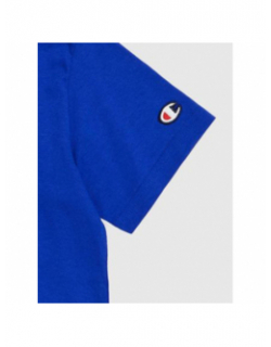 T-shirt crewneck logo bleu garçon - Champion
