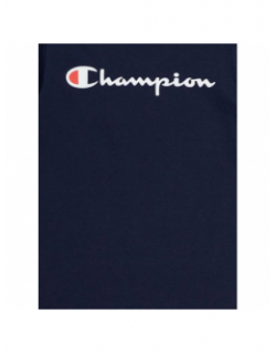 T-shirt crewneck logo bleu marine garçon - Champion
