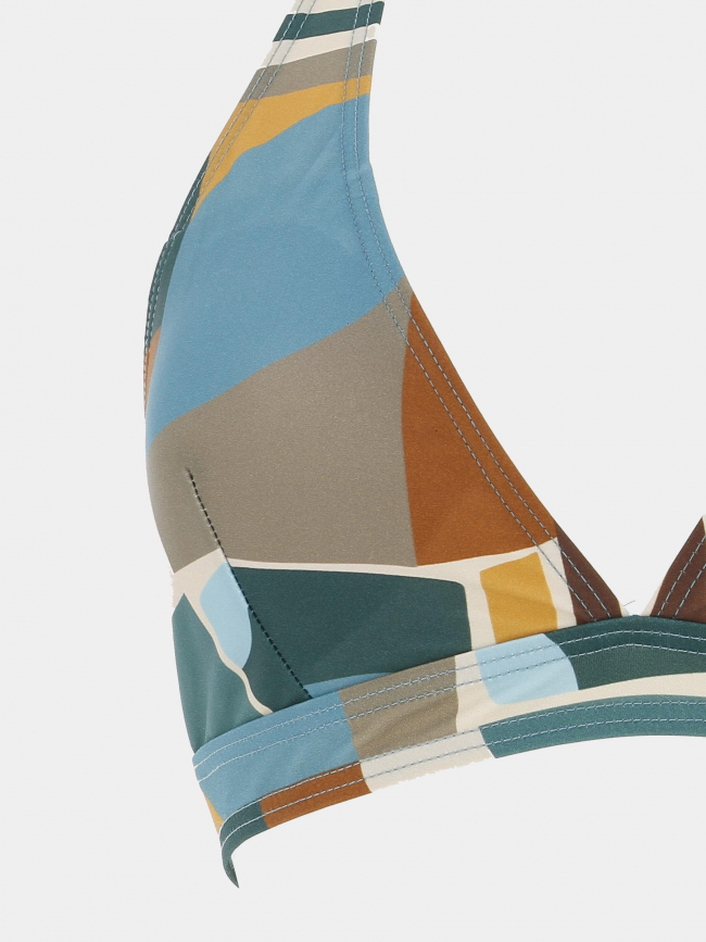 Maillot de bain 2 pièces laurie tenerife bleu femme - Lagon Bleu