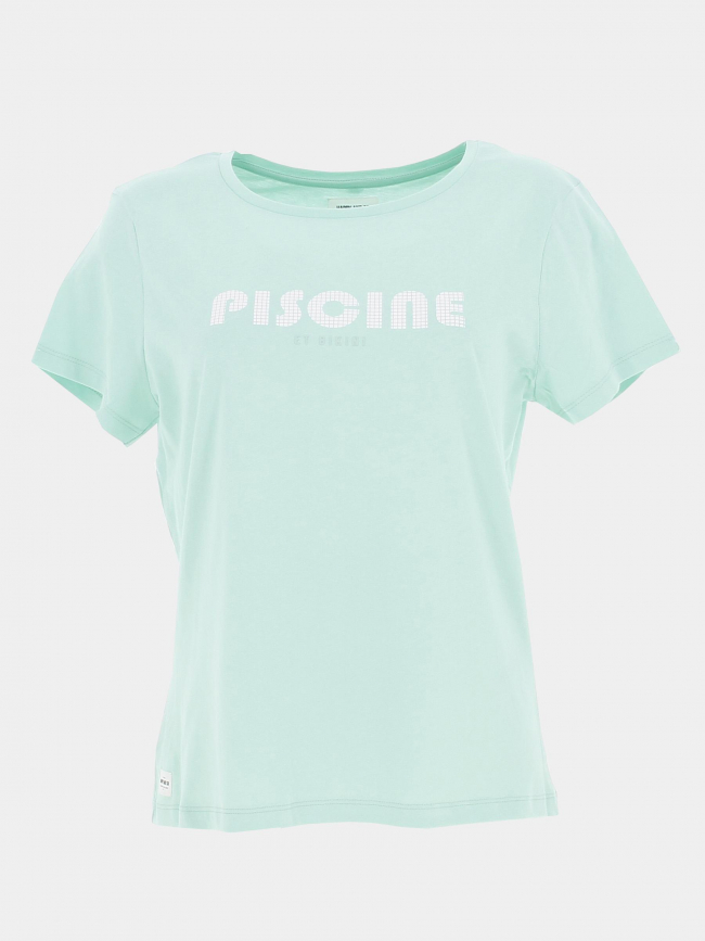 T-shirt ajaccio menthe vert femme - Happy and So