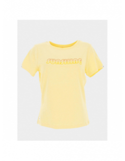 T-shirt ajaccio jaune femme - Happy and So