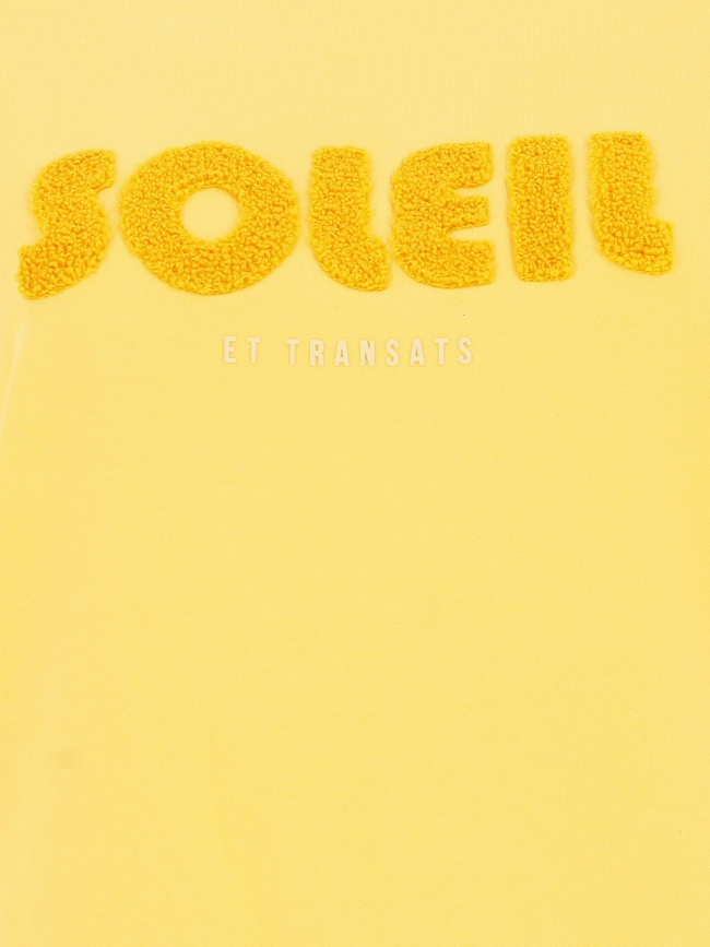 Sweat ajaccio jaune femme - Happy and So