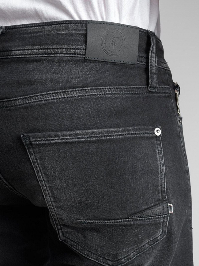 Bermuda blue jogg noir homme - Le Temps Des Cerises