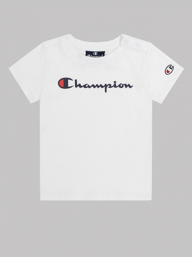 Ensemble short t-shirt blanc tout petits - Champion