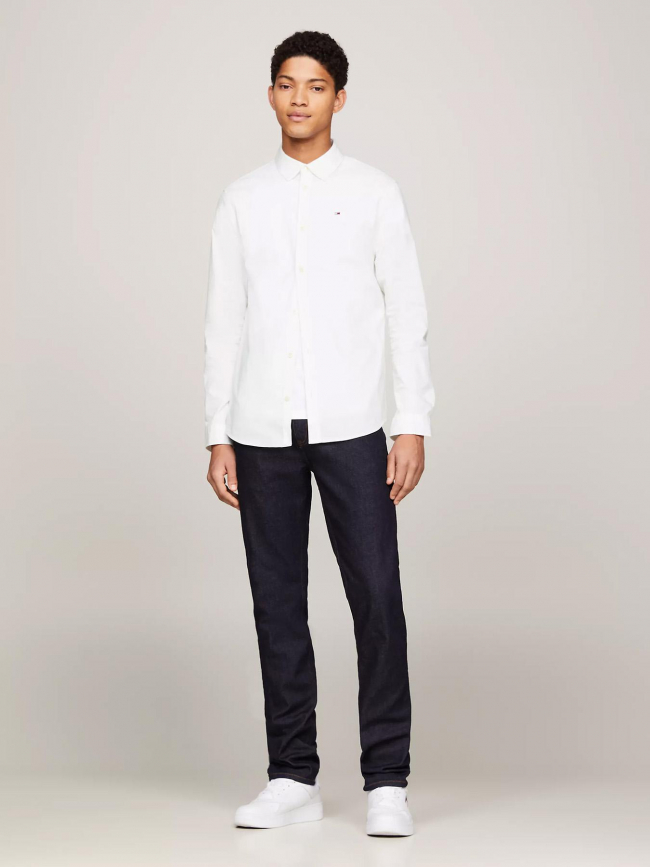 Chemise original stretch blanc homme - Tommy Jeans