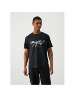T-shirt aruba aop branding noir homme - Jack & Jones