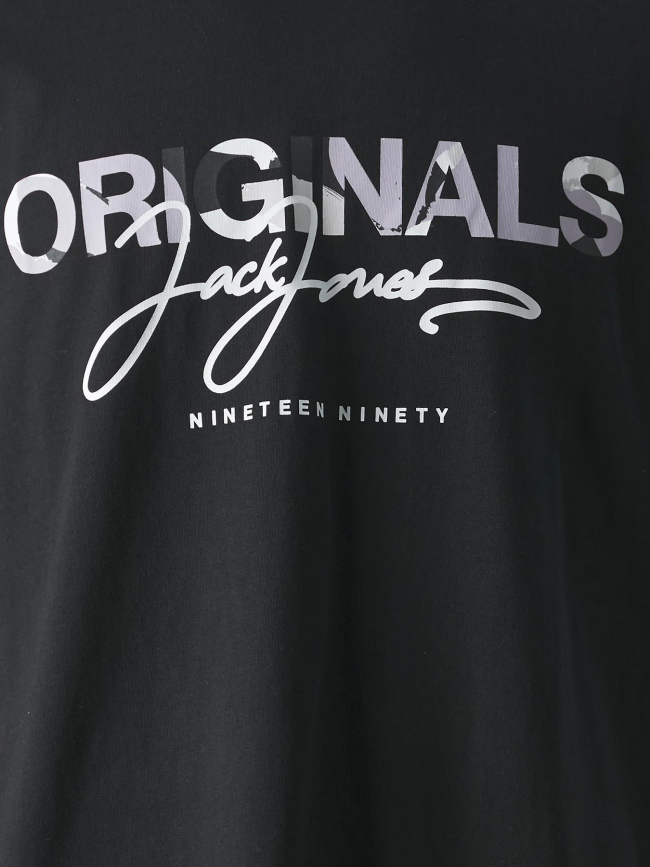 T-shirt aruba aop branding noir homme - Jack & Jones