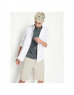Short en lin beige homme - Armani Exchange