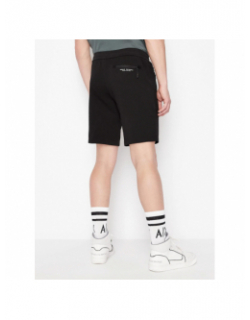 Short jogging poches zippées noir homme - Armani Exchange