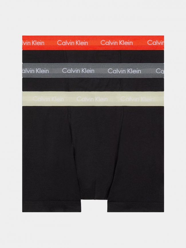Pack 3 boxers stretch classic fit noir homme - Calvin Klein