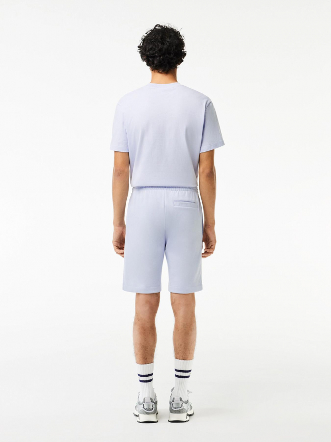 Short jogging core solid bleu homme - Lacoste