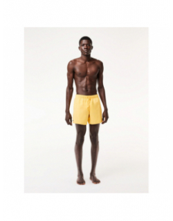 Short de bain core essentials jaune homme - Lacoste