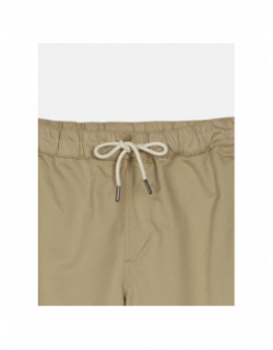 Short chino taille élastique naghel beige homme - Oxbow
