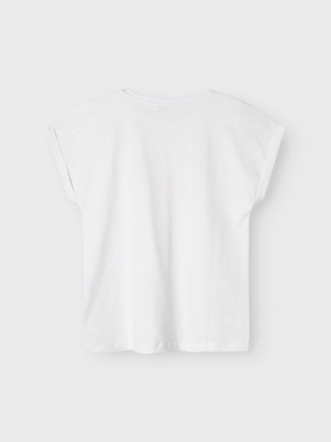 T-shirt amma summer vibes blanc fille - Name It