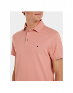 Polo slim 1985 vieux rose homme - Tommy Hilfiger