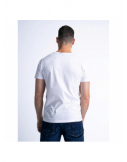 T-shirt imprimés kainaliu beach trail blanc homme - Petrol Industries