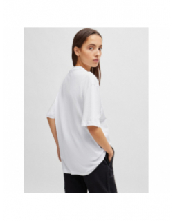T-shirt logo nico blanc - Hugo