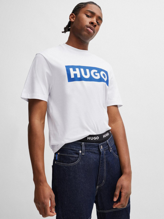 T-shirt logo nico blanc - Hugo