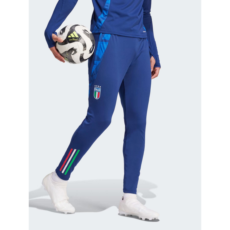 Jogging de football figc italie bleu marine homme Adidas wimod