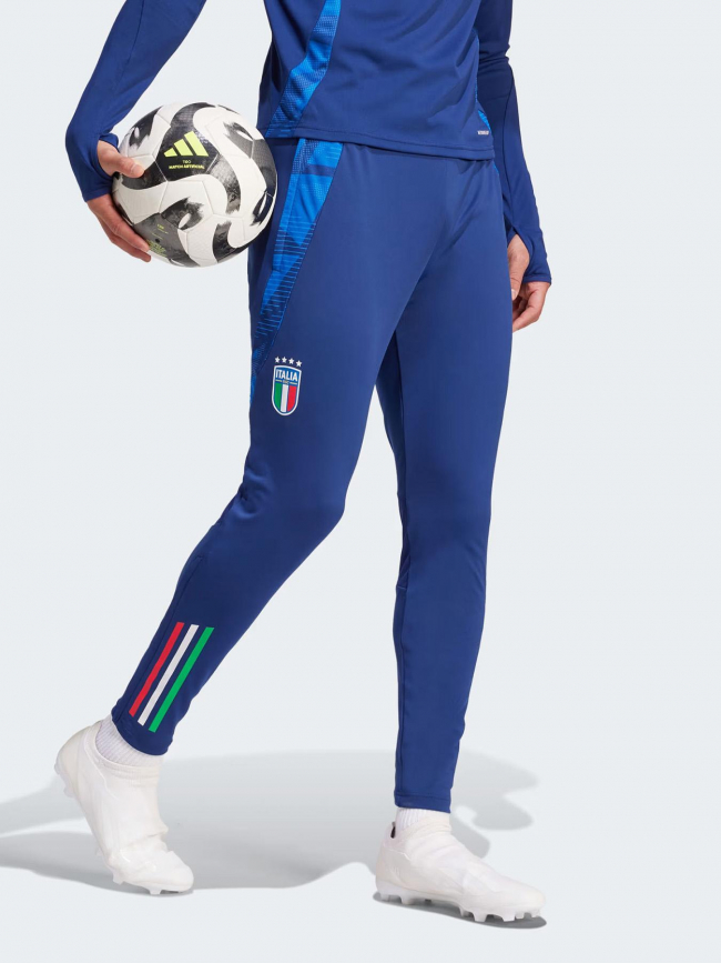 Jogging de football figc italie bleu marine homme - Adidas