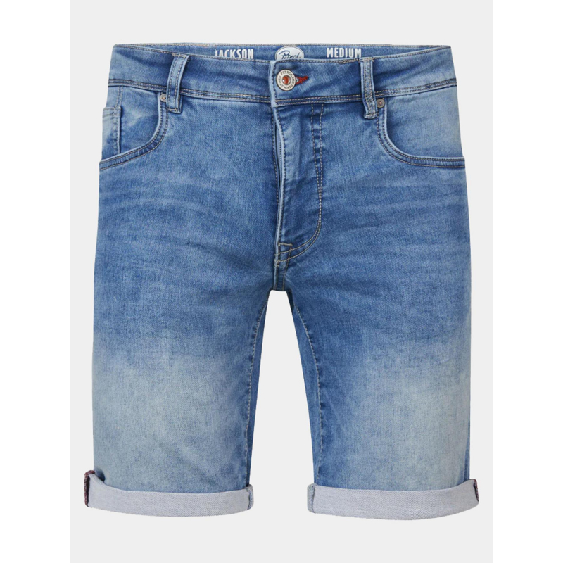 Short en jean slim jackson bleu homme - Petrol Industries