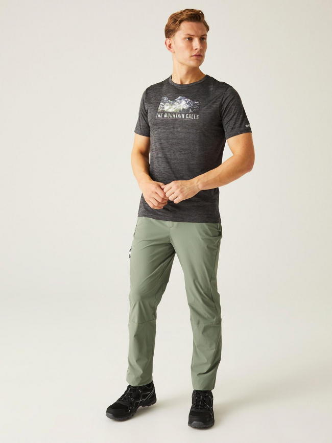 Pantalon outdoor travel light packaway kaki homme - Regatta