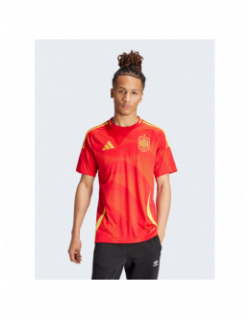 T-shirt de football fef rouge jaune homme - Adidas