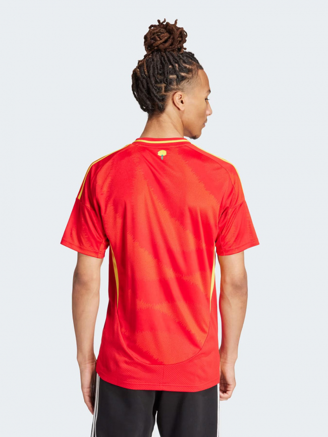T-shirt de football fef rouge jaune homme - Adidas