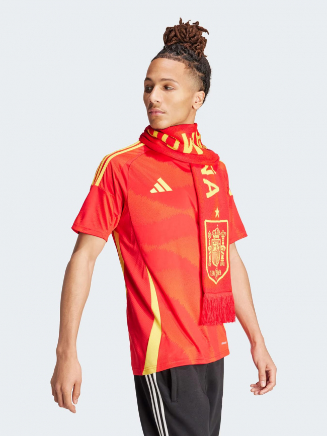 T-shirt de football fef rouge jaune homme - Adidas