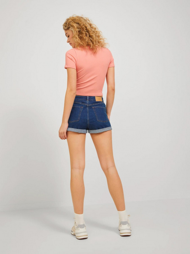 Short en jean taille haute hazel bleu femme - Jjxx
