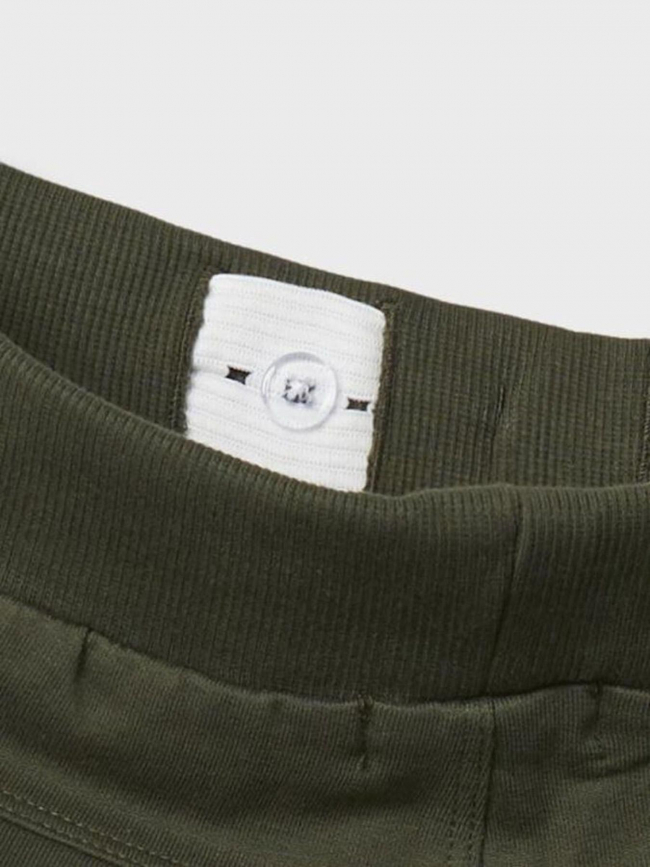 Short jogging vermo kaki garçon - Name It