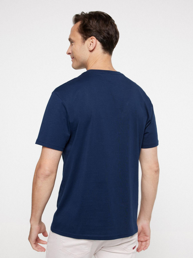T-shirt basic logo short sleeve bleu marine homme - Columbia